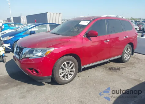 2015 Nissan Pathfinder S from USA, damaged, VIN 5N1AR2MN2FC677582